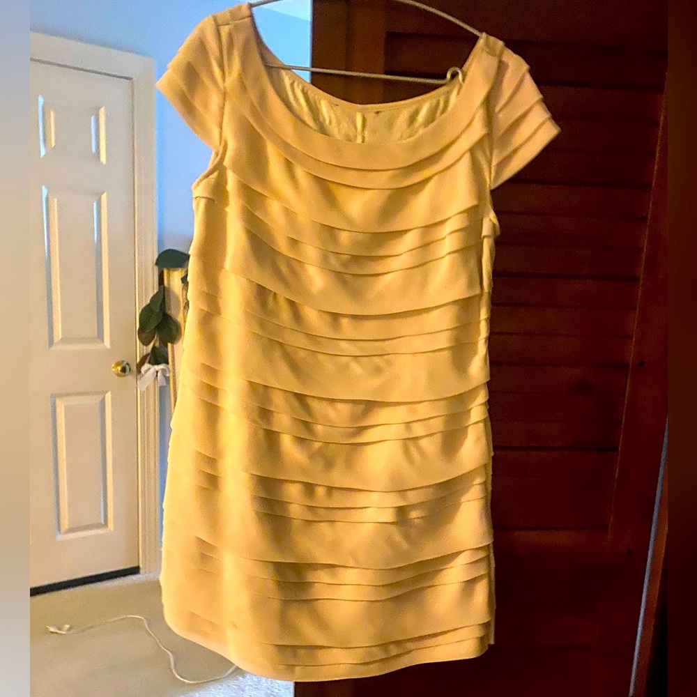 Ivory colored French Connection dress
